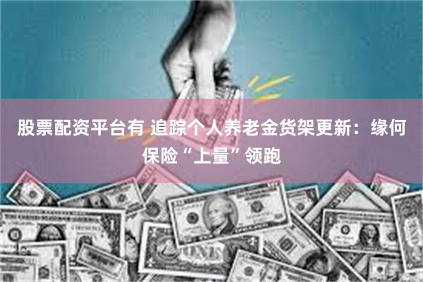 股票配资平台有 追踪个人养老金货架更新：缘何保险“上量”领跑