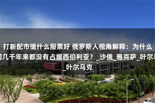 打新配市值什么股票好 俄罗斯人视角解释：为什么中国几千年来都没有占据西伯利亚？_沙俄_雅克萨_叶尔马克